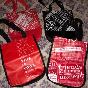 Lululemon Reuseable Bags
